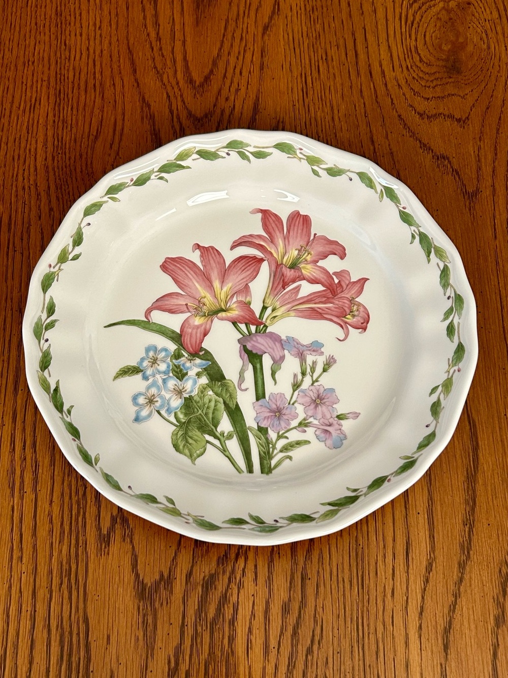 NORITAKE CASUAL GOURMET "GOURMET GARDEN" 10.5" DINNER PLATE